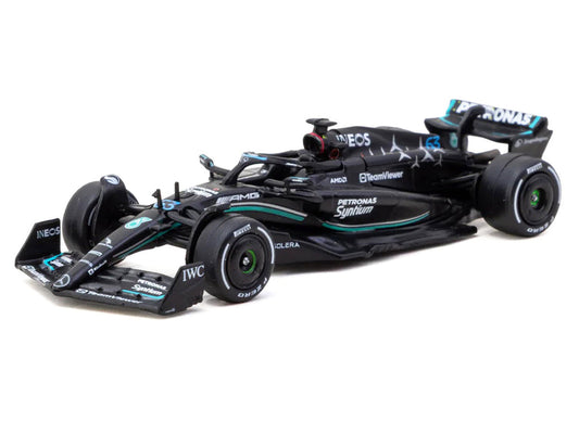 Mercedes-AMG F1 W14 E Performance #63 George Russell Formula One F1 "Italian GP" (2023) "Global64" Series 1/64 Diecast Model Car by Tarmac Works Tarmac Works