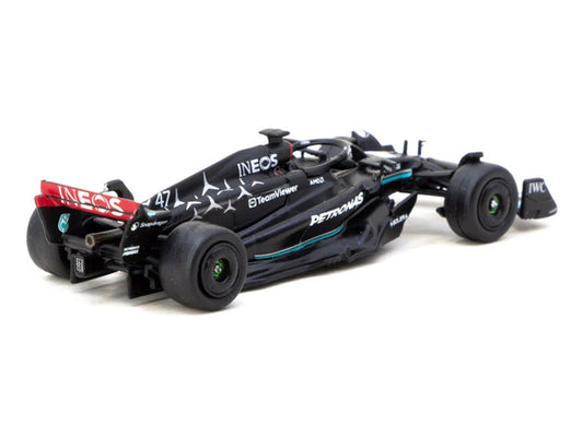 Mercedes-AMG F1 W14 E Performance #47 Mick Schumacher Formula One F1 "Spanish GP Tyre Testing" (2023) with Pit Board "Global64" Series 1/64 Diecast Model by Tarmac Works-1