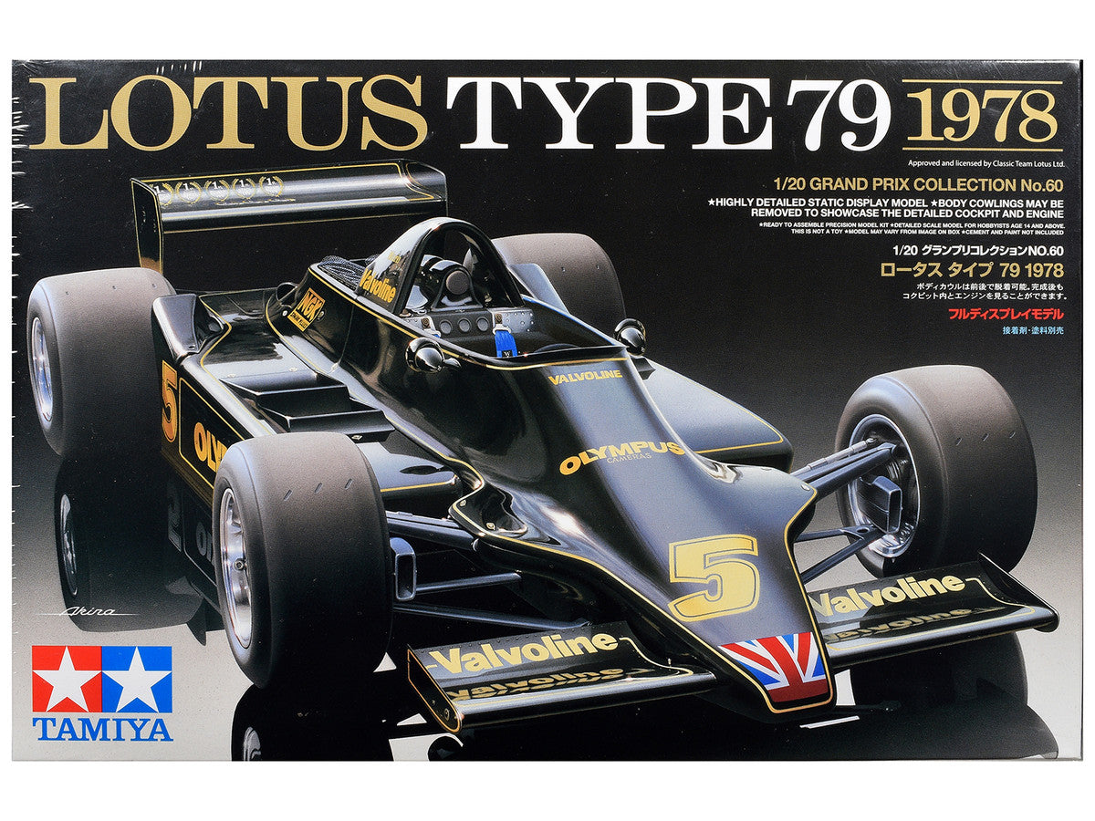 Model Kit 1978 Lotus Type 79 "Grand Prix Collection" 1/20 Scale Model by Tamiya Tamiya