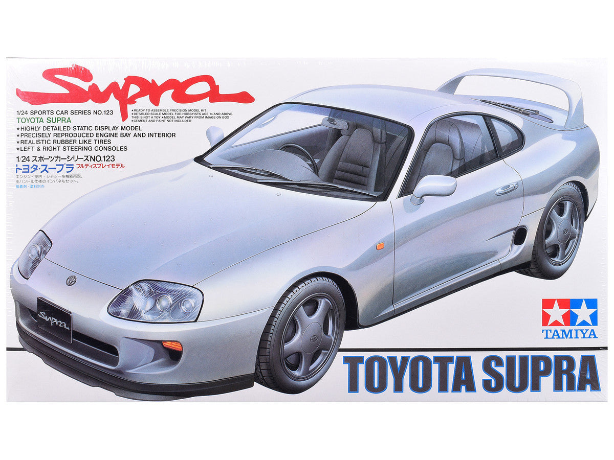 Model Kit Toyota Supra 1/24 Scale Model by Tamiya-3
