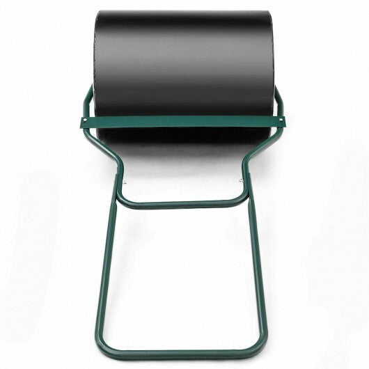 Lawn Roller with U-Shaped Handle for Garden Backyard W2B