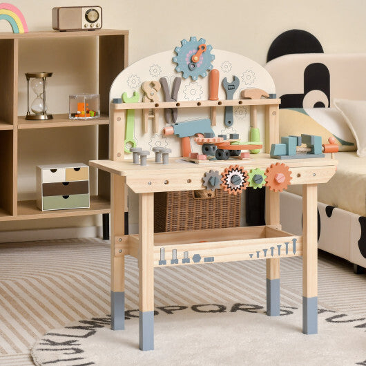 Kids Play Tool Workbench with Realistic Accessories W2B