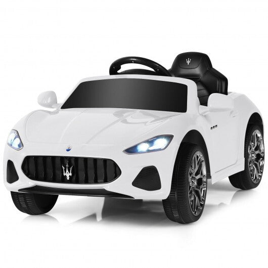 12V Kids Ride-On Car with Remote Control and Lights-Pink W2B