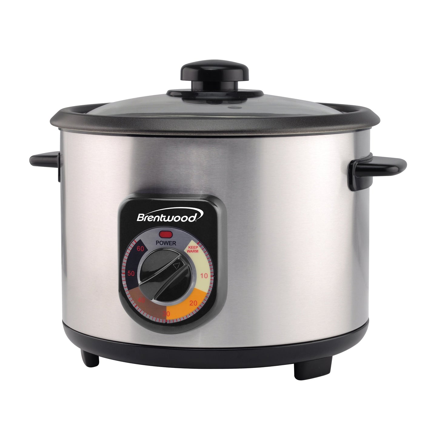 Brentwood TS-1020S 10-Cup Stainless Steel Crunchy Persian Rice Cooker W2B