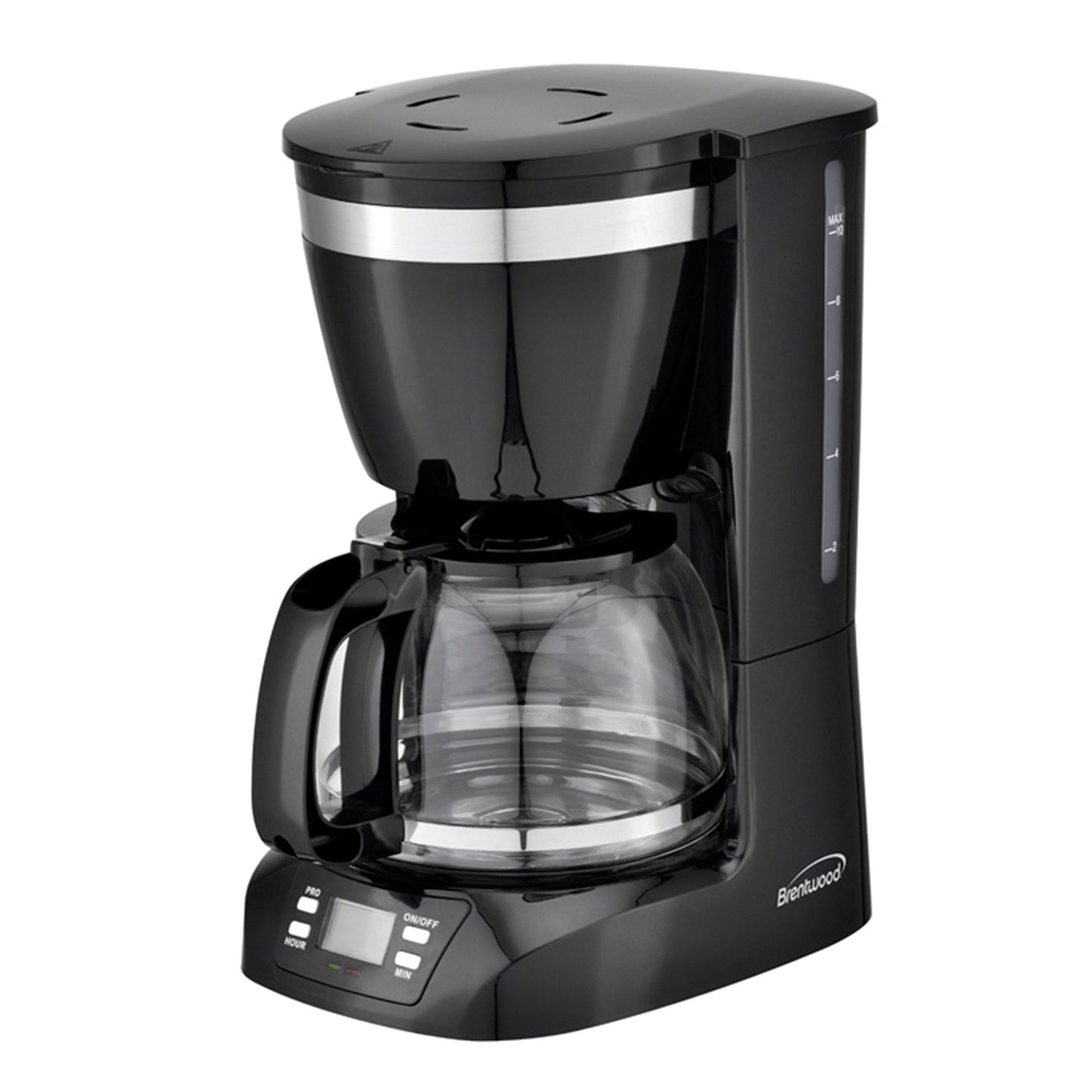 Brentwood 10 Cup Digital Coffee Maker in Black W2B