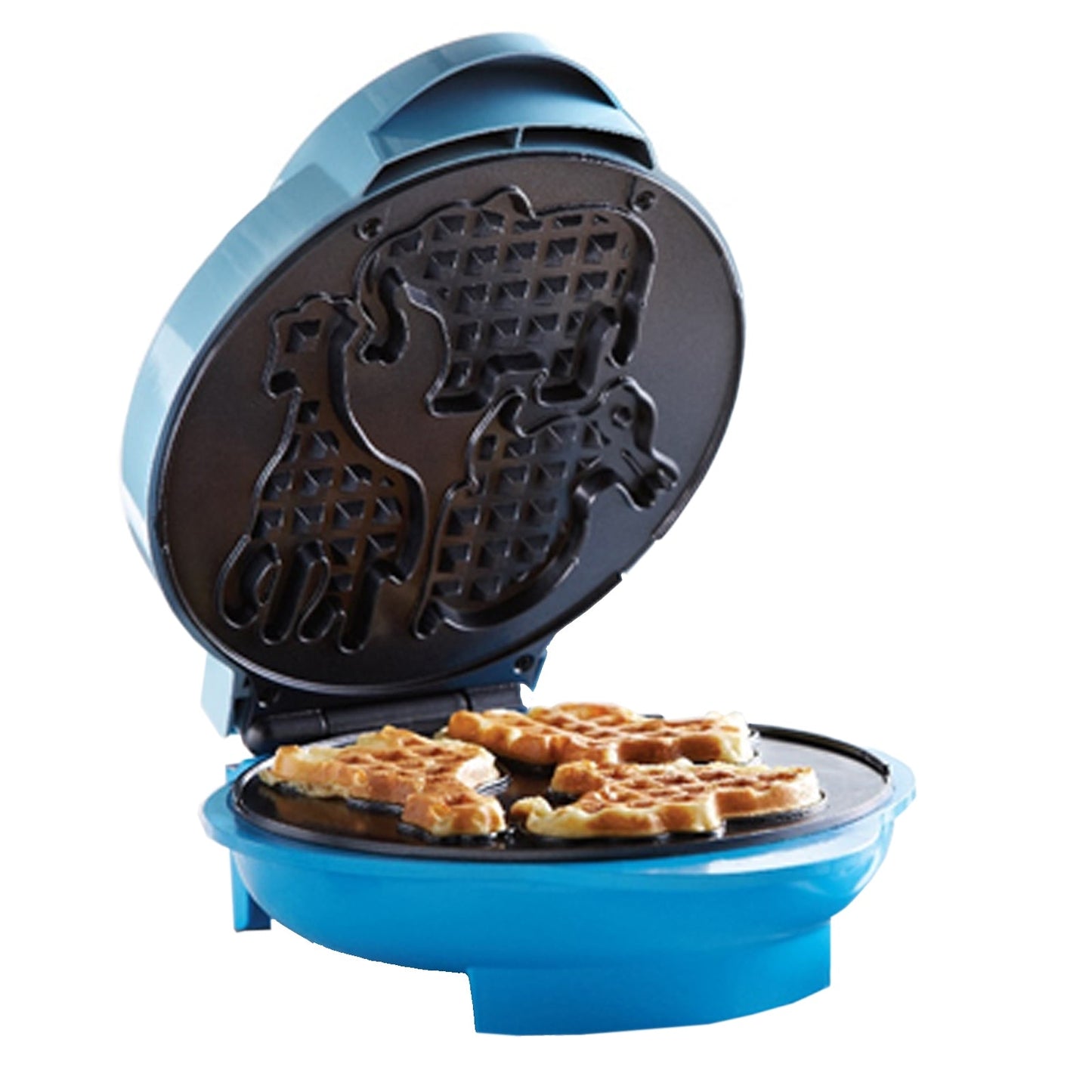 Brentwood Animal Shaped Waffle Maker in Blue W2B