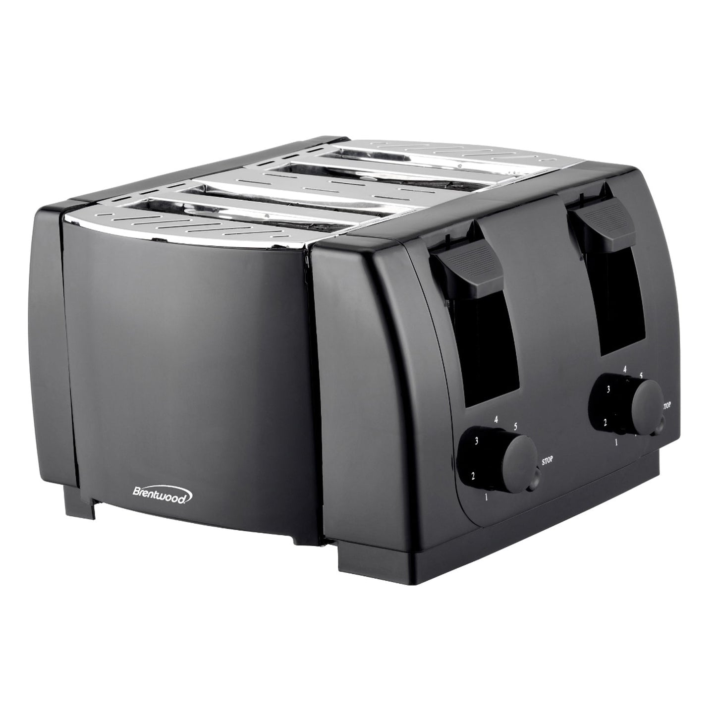 Brentwood Cool Touch 4 Slice Toaster in Black W2B