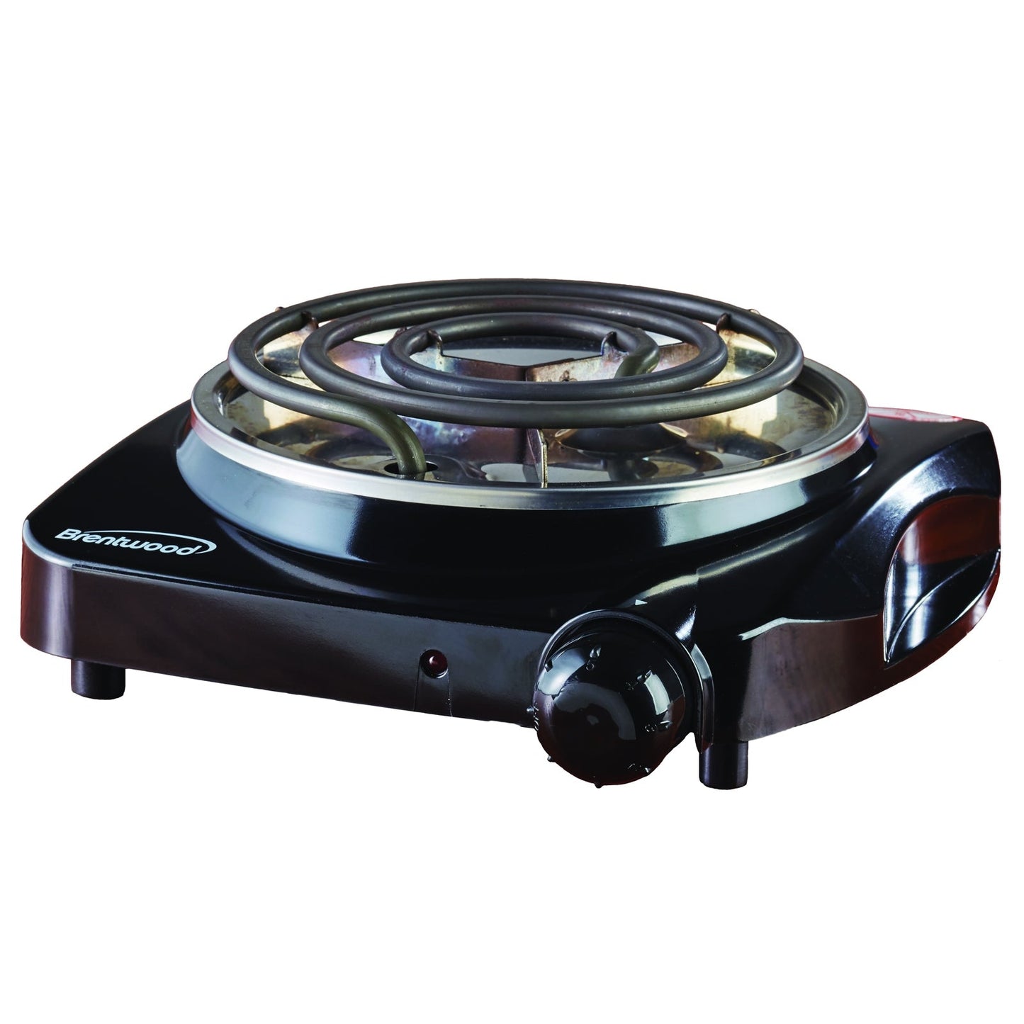 Brentwood Electric 1000 W Single Burner - Black W2B