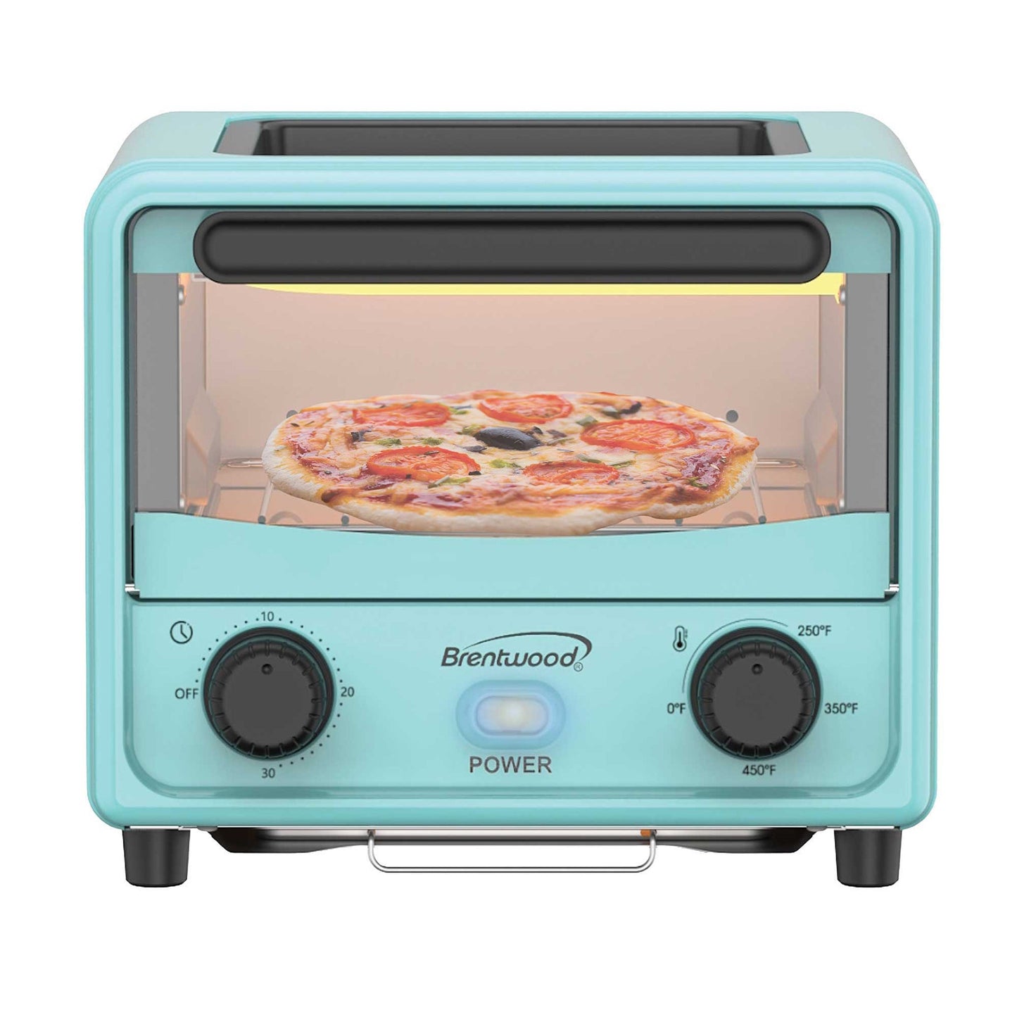 Brentwood 3 Liter Mini Toaster Oven in Blue W2B