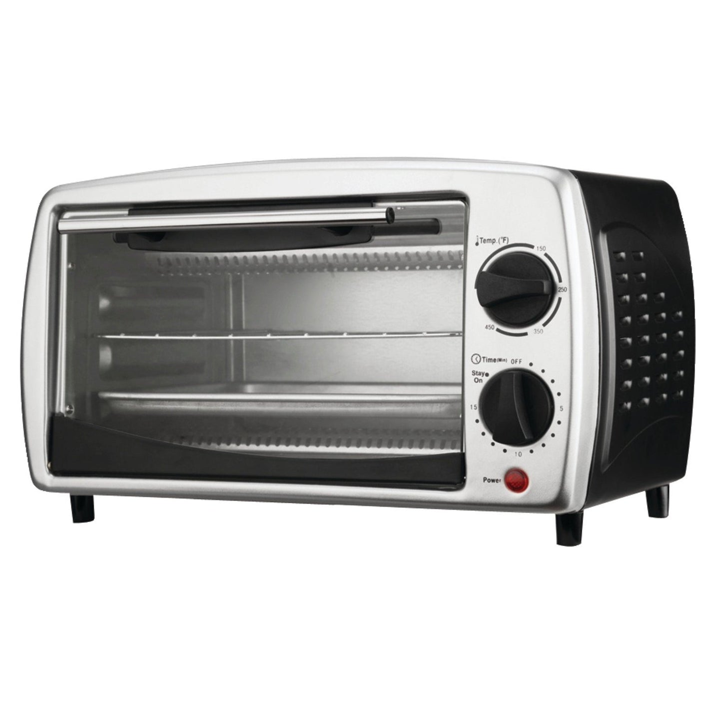 Brentwood 9-Liter (4 Slice) Toaster Oven Broiler (Black) W2B
