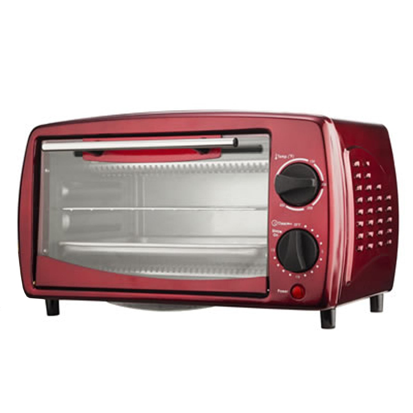 Brentwood 9-Liter (4 Slice) Toaster Oven Broiler (Red) W2B