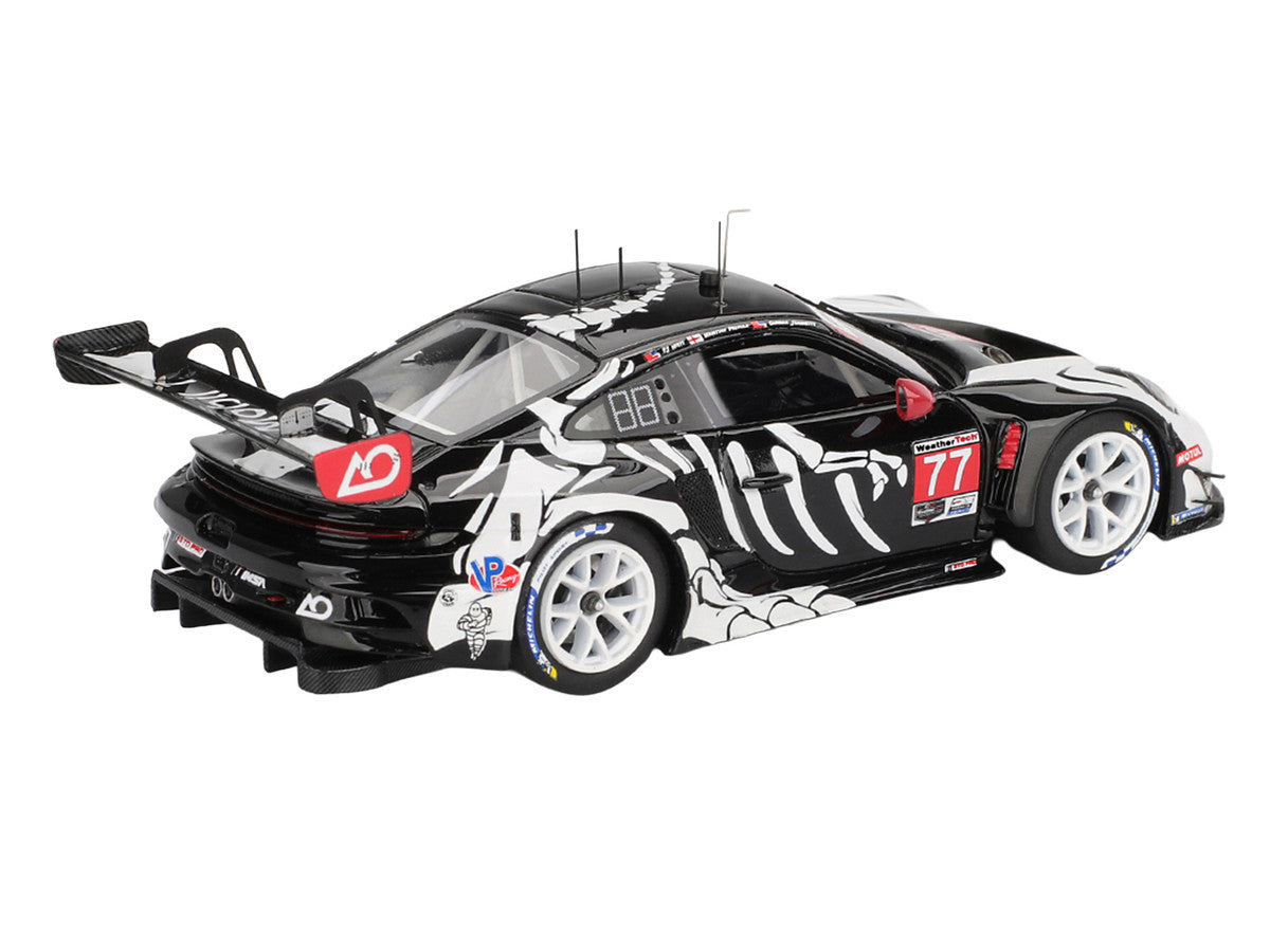 Porsche 911 GT3 R #77 Klaus Bachler - Laurin Heinrich - Michael Christensen "AO Racing Skeleton Rexy" GTD Pro IMSA "Petit Le Mans" (2025) 1/43 Model Car by True Scale Miniatures True Scale Miniatures