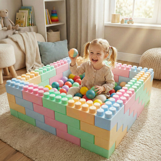 64 pcs Building Blocks for Toddlers Educational Toy W2B