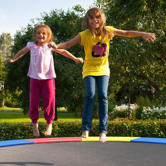 15 Feet Universal Trampoline Spring Cover-Multicolor W2B