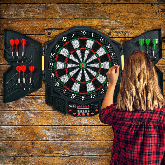 Professional Electronic Dartboard Set with LCD Display W2B