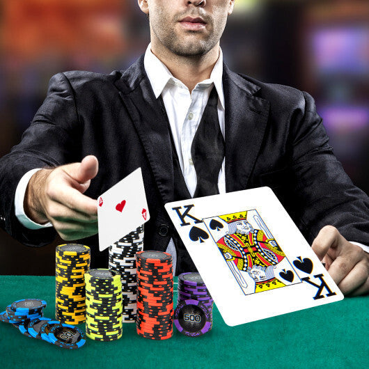 14 Gram Texas Holdem Poker Chip Set W2B