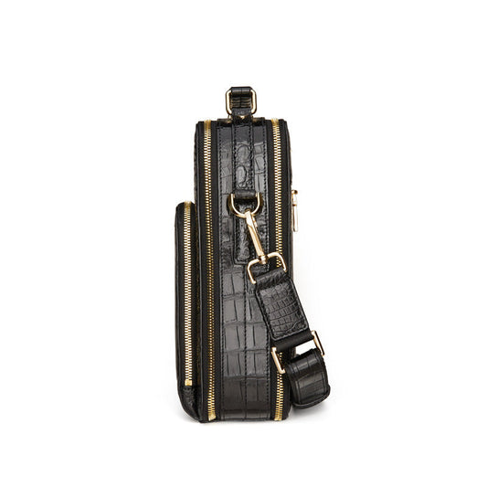 New Fashion Personalized Leather Men's Handbag CJD