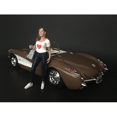 "Ladies Night" Elle Figurine for 1/24 Scale Models by American Diorama-1