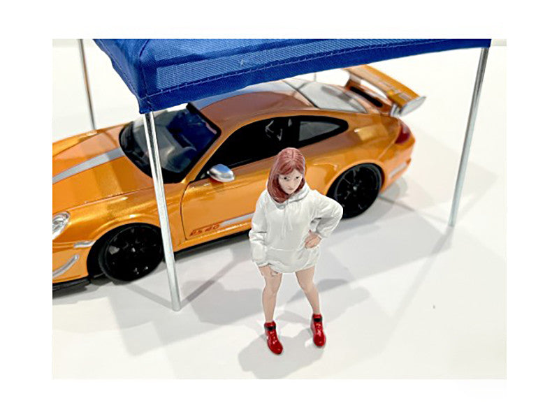 "Hip Hop Girls" 4 Piece Figure Set for 1/24 Scale Models by American Diorama American Diorama