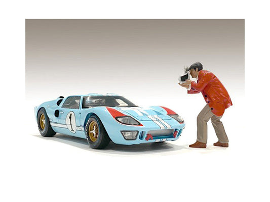 "Race Day 1" Figurine III for 1/18 Scale Models by American Diorama American Diorama