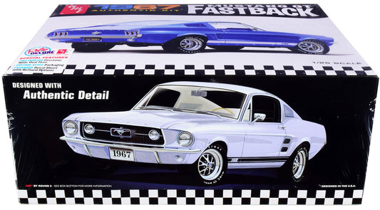 Skill 2 Model Kit 1967 Ford Mustang GT Fastback 1/25 Scale Model by AMT AMT