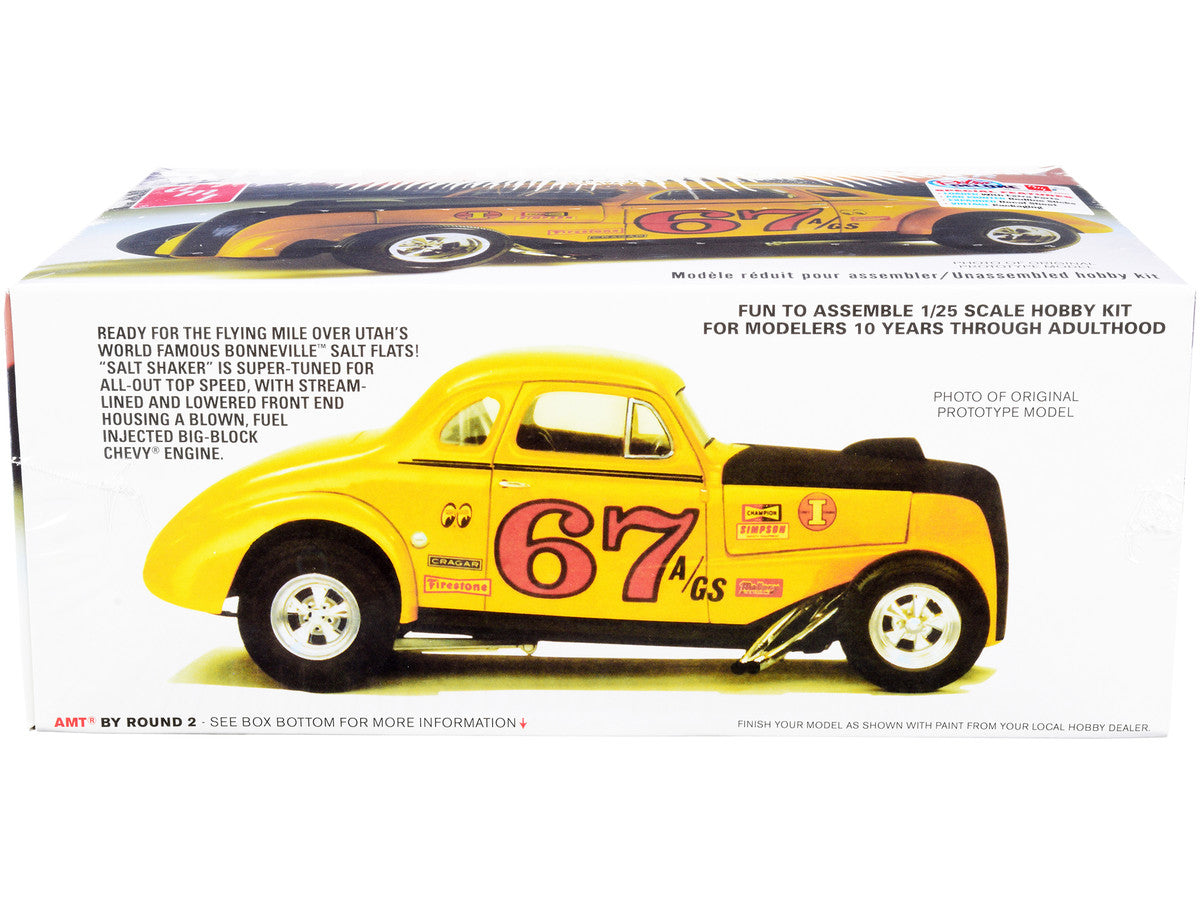 Skill 2 Model Kit 1937 Chevrolet Bonneville Racer "Salt Shaker" 1/25 Scale Model by AMT AMT