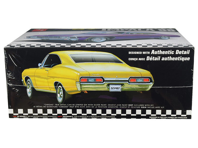 Skill 2 Model Kit 1967 Chevrolet Impala SS 1/25 Scale Model by AMT AMT