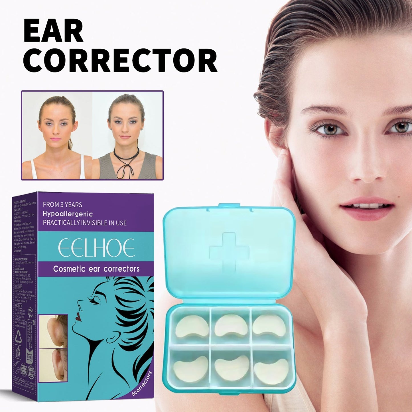 EELHOE Ear Care Patch Tri Light Beauty