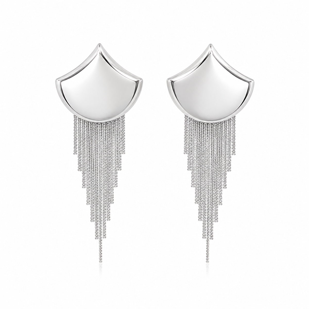 Fringe Tassel Earrings | Statement Waterfall Drop Earrings (L454A) MIA J