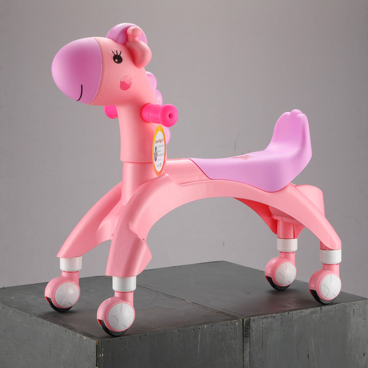 Silent Wheel Musical Walker, Cartoon Ride-On Toy LuxuryLifeWay Online Store