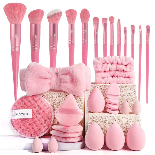 40pcs Beauty Tools Major Combination Suit Face Wash Makeup Full Set LadyShow.Store