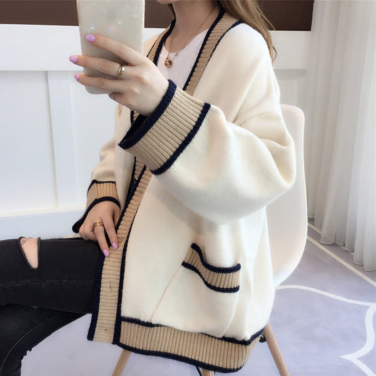 Women's Tops Sweaters Knitwear Loose Jackets LadyShow.Store