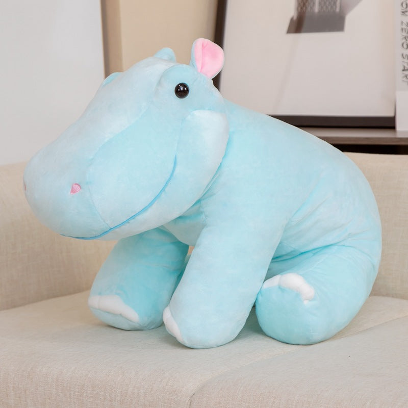 Plush Toy Hippo Doll Children's Day Gift Pillow CJD