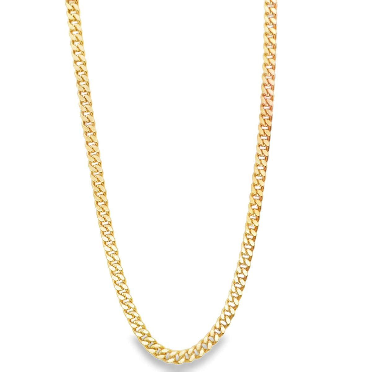 4mm Cuban Curb Chain (F28)(I281) MIA Jewelry