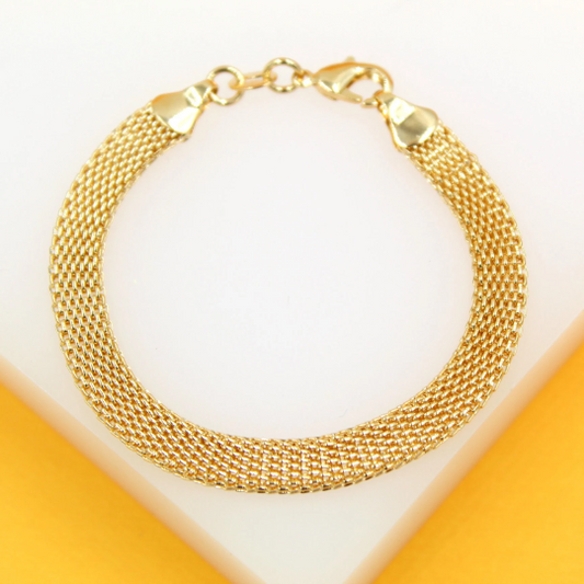 Designed Mesh Link Necklace (H111/I467) MIA Jewelry