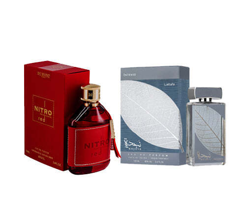 Dumont Nitro Red & Lattafa Najdia Intense Bundle W2B