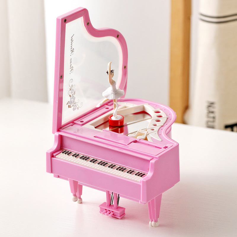 Dancing Girl Piano Music Box Valentine's Day Gift CJD