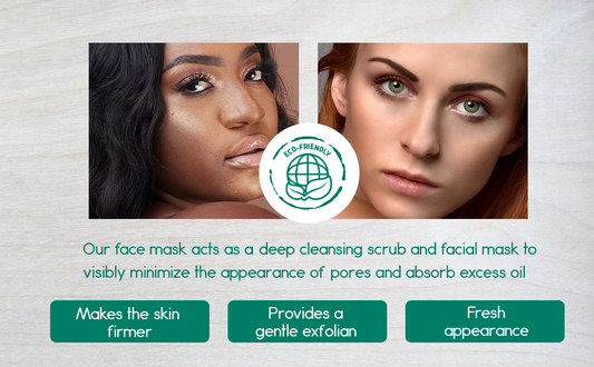 2-pack Activated Charcoal Facial Mask LuxuryLifeWay Online Store