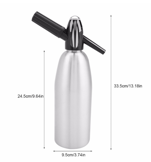Aluminum Soda Maker with Bubble Water Bottle LadyShow.Store