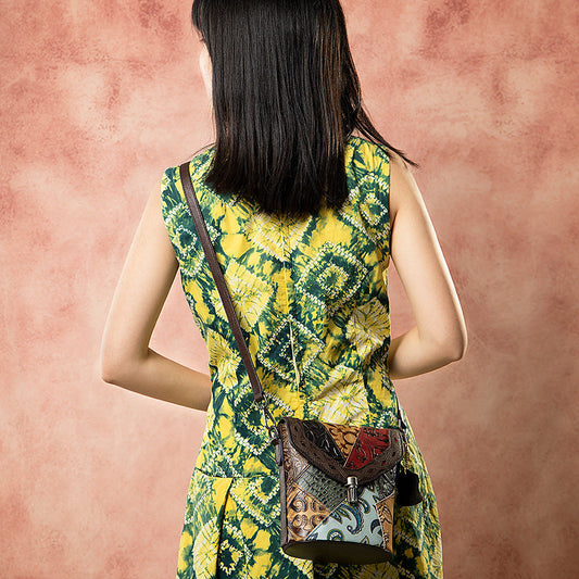 Ladies Messenger Handbags Hit Color Shoulder Bag LadyShow.Store