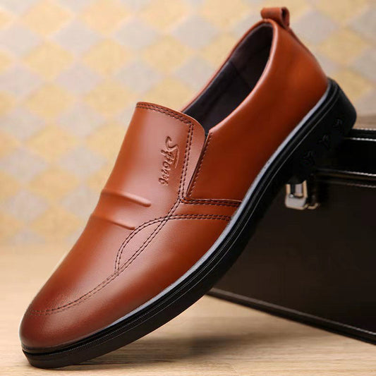 Mens Breathable Casual Business Leather Shoestrendy And Versatile Best YouTube Store