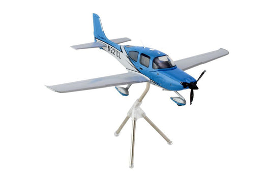 Cirrus SR22 Composite Aircraft (N221CL) Blue "Gemini General Aviation" Series 1/72 Diecast Model Airplane by GeminiJets-1