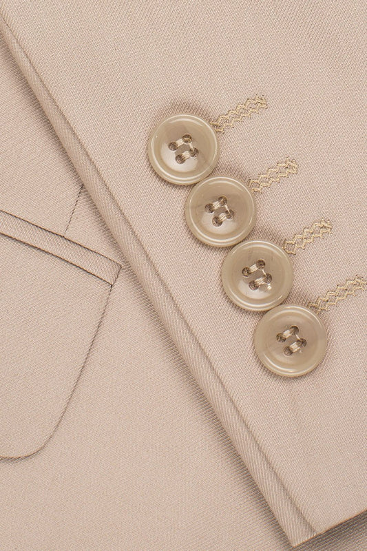 "Madison" Tan Suit Jacket Notch (Separates)-1