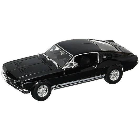1967 Ford Mustang GTA Fastback Black "Special Edition" 1/18 Diecast Model Car by Maisto Maisto
