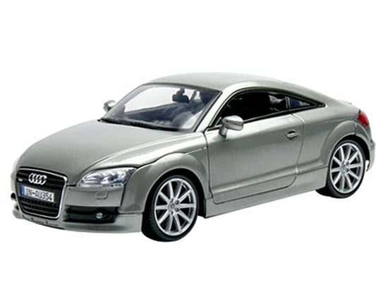 2007 Audi TT Coupe Grey 1/18 Diecast Car Model by Motormax Motormax