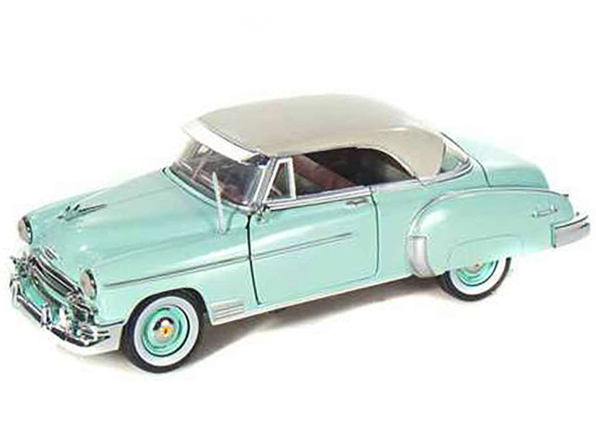 1950 Chevrolet Bel Air Green with Cream Top 1/24 Diecast Model Car by Motormax Motormax