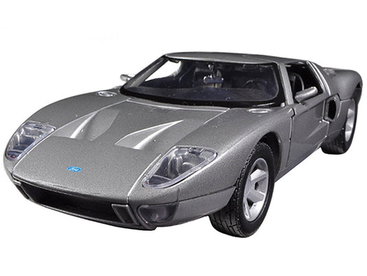 Ford GT Silver 1/24 Diecast Car Model by Motormax Motormax