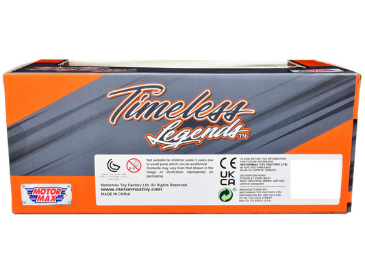 2006 Chevrolet Silverado Intimidator SS Pickup Truck Black "Timeless Legends" Series 1/25 Diecast Model Car by Motormax-1