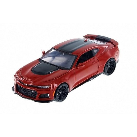 2017 Chevrolet Camaro ZL1 Burgundy 1/24 Diecast Car Model by Motormax Motormax