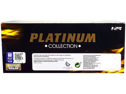 1931 Ford Model AA Pickup Truck Cream and Black "Platinum Collection" Series 1/24 Diecast Model Car by Motormax Motormax